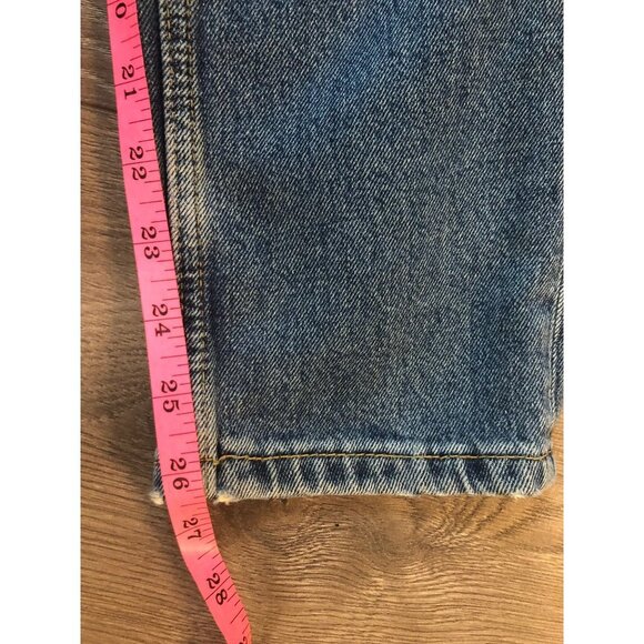 Zara Basic Floral Sequin Embroidered Jeans US 4 - Picture 11 of 12